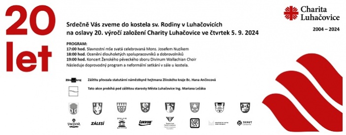20 let Charity Luhačovice
