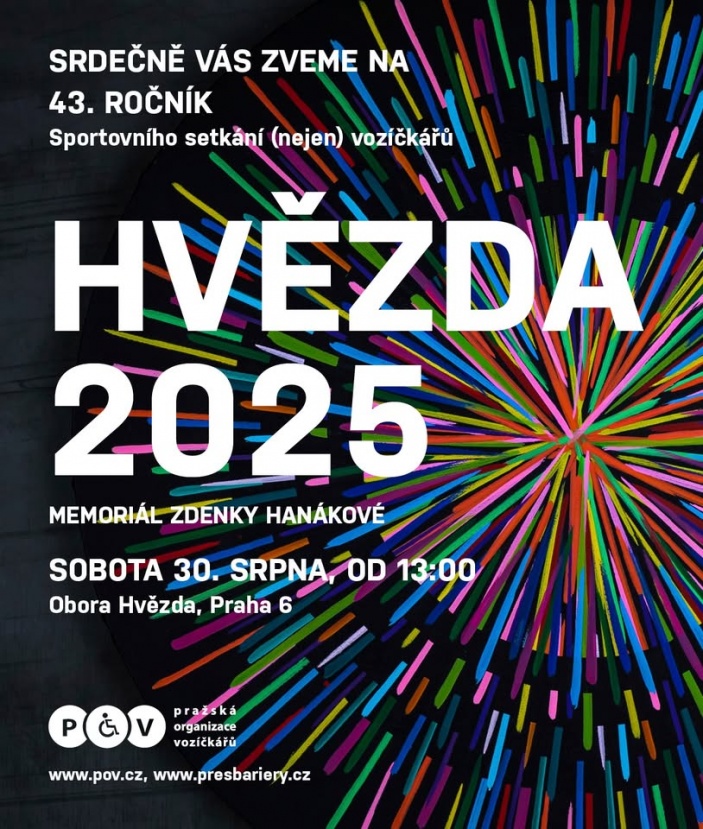 43. Sportovní setkání (nejen) vozíčkářů - Hvězda 2025