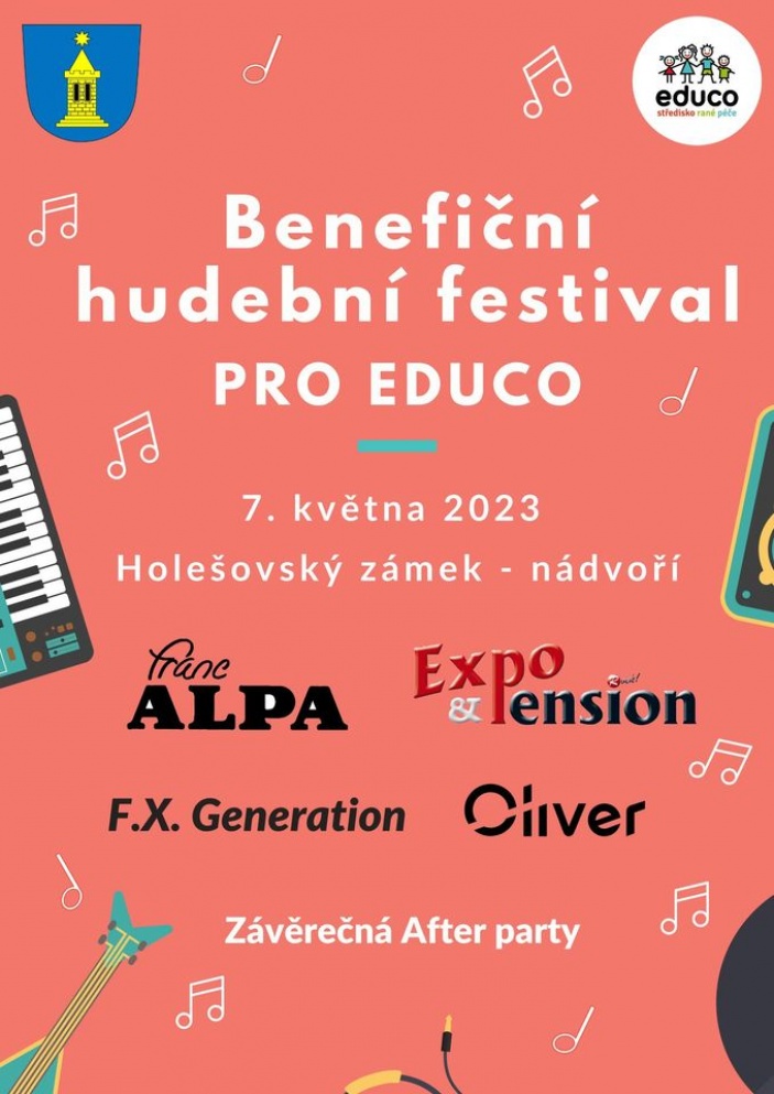 Benefiční hudební festival PRO EDUCO