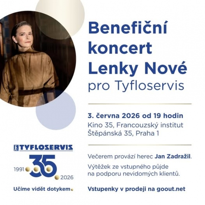 Benefiční koncert Tyfloservisu