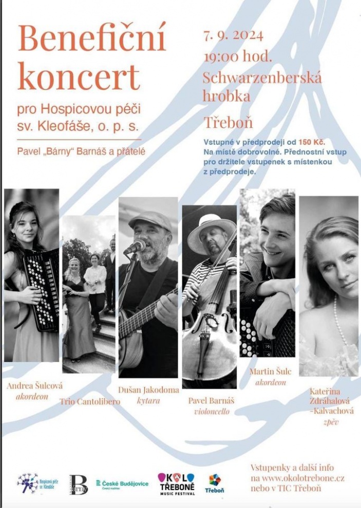 Benefiční koncert pro Hospicovou péči sv. Kleofáše