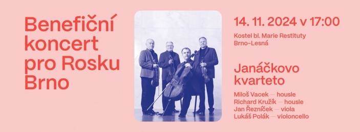 Benefiční koncert pro Rosku Brno