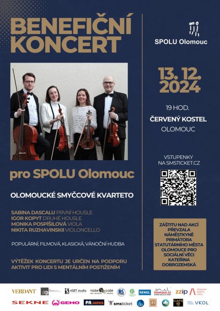 Benefiční koncert pro SPOLU Olomouc