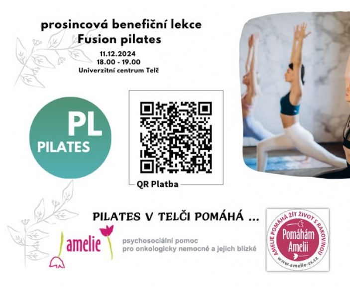 Benefiční lekce Fusion Pilates