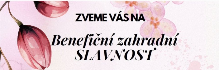Benefiční zahradní slavnost