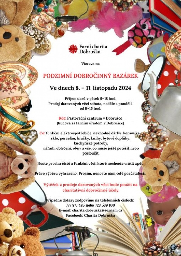 Dobročinný bazárek
