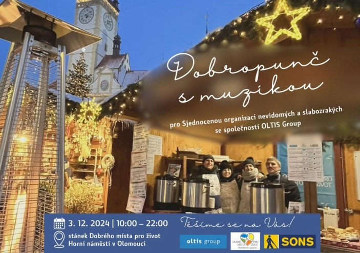 DOBROPUNČ s muzikou pro SONS Olomouc