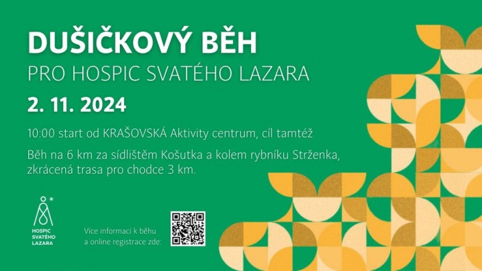 Dušičkový běh pro Hospic svatého Lazara