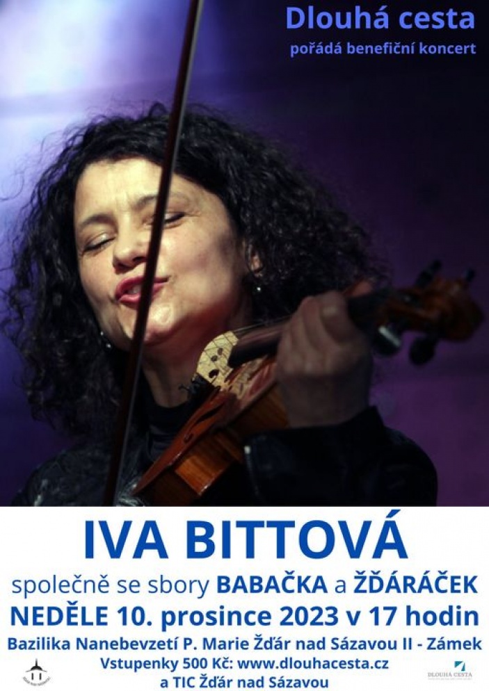  IVA BITTOVÁ vystoupí pro Dlouhou cestu