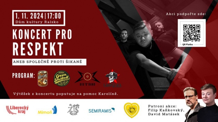 Koncert pro RESPEKT aneb Společně proti šikaně