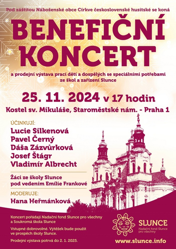 Benefiční koncert a prodejní výstava