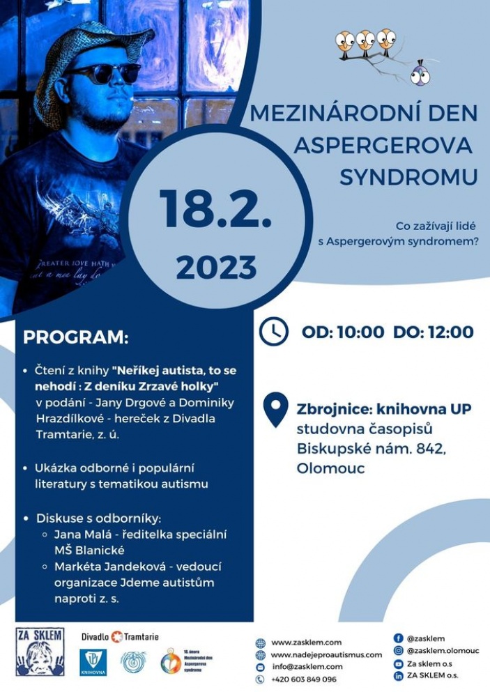 Mezinárodní den Aspergerova syndromu v Olomouci