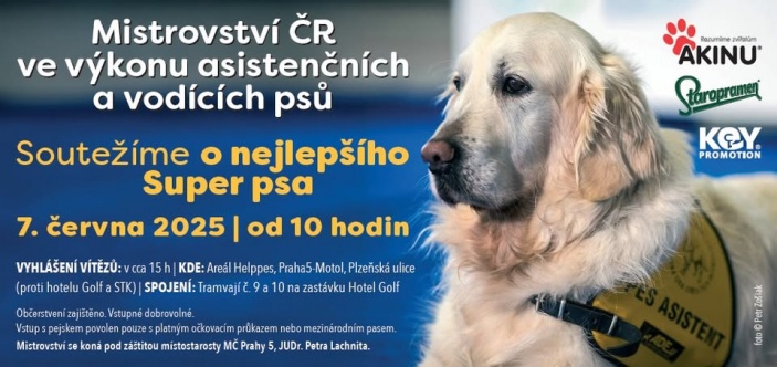 Mistrovství ČR ve výkonu asistenčních a vodících psů 2025