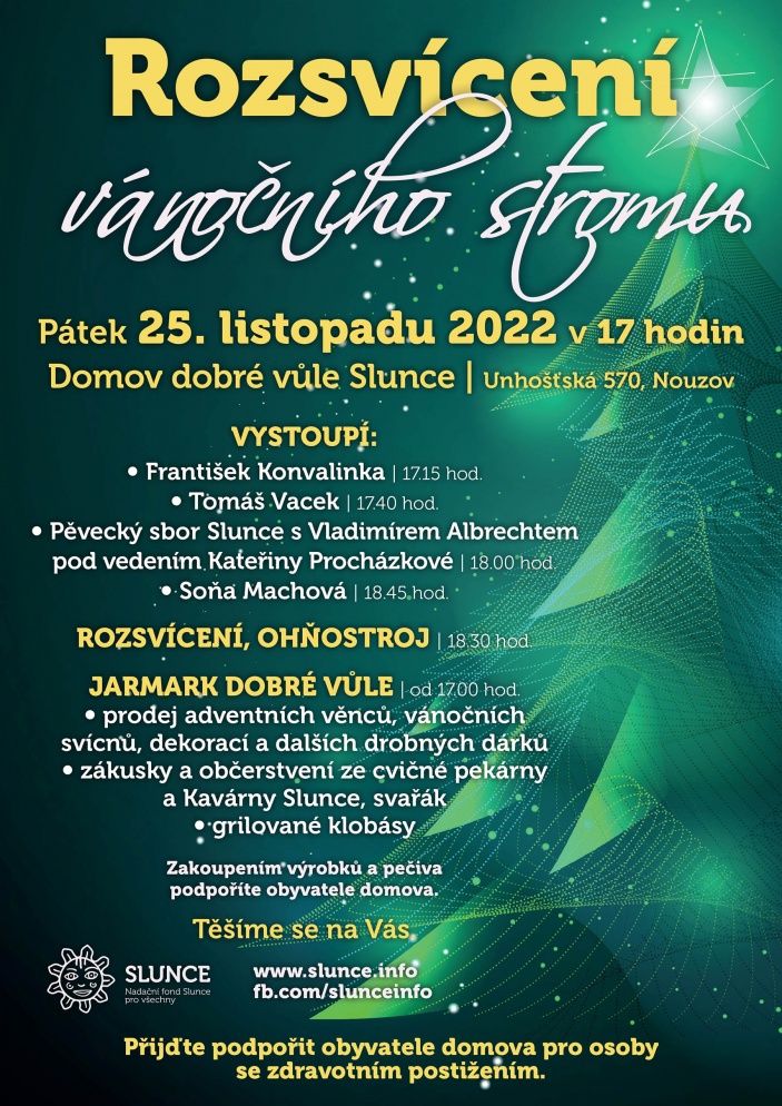Rozsvícení vánočního stromu