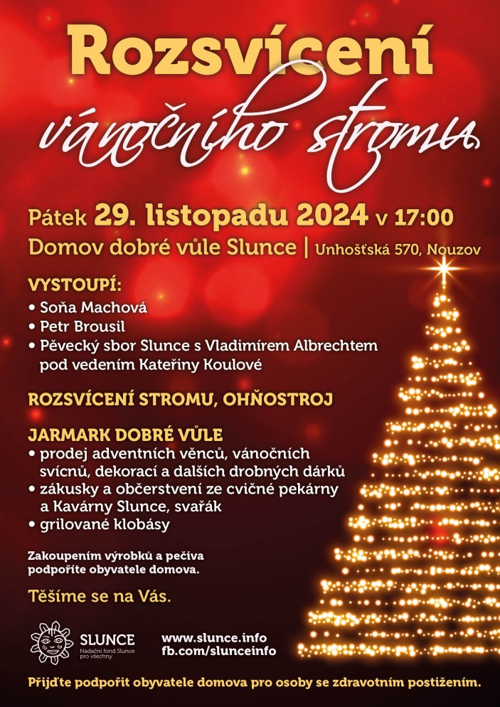 Rozsvícení vánočního stromu