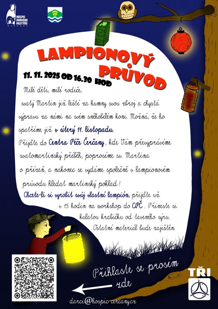 SVATOMARTINSKÝ LAMPIONOVÝ PRŮVOD.