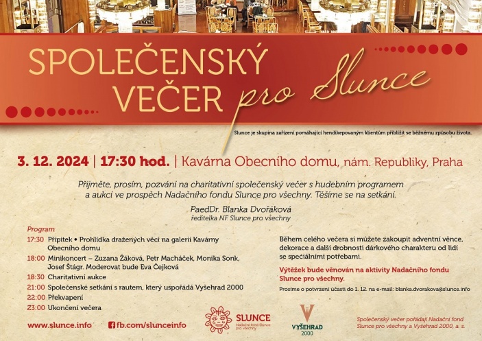 Společenský večer s aukcí