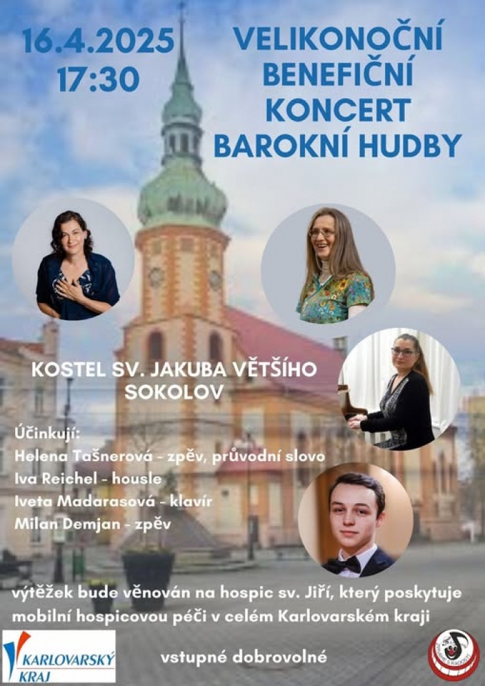 VELIKONOČNÍ BENEFICE PRO HOSPIC SV. JIŘÍ