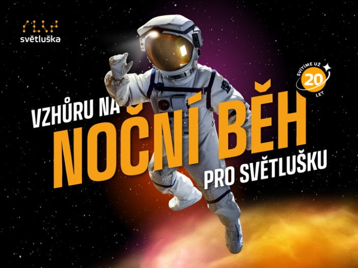 Vzhůru na oběžnou dráhu Nočního běhu pro Světlušku