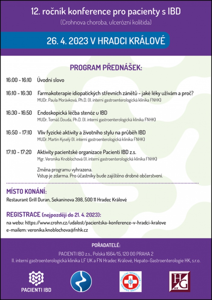 Konference pro pacienty s IBD