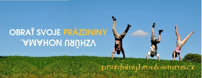 Prázdniny s Brontosaurem nabízí na padesát táborů v šesti zemích. Vyber si a obrať léto vzhůru nohama