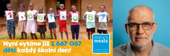 Projekt MARY´S MEALS aneb jak pomoci hladovějícím dětem